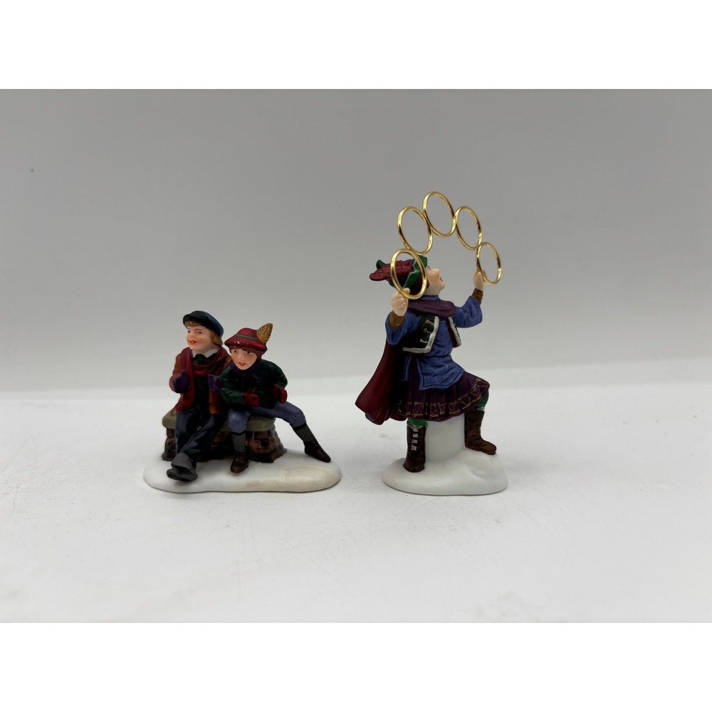 Dept 56 1995 Vintage HVC Five Golden‎ Rings 12 Days of Dickens Village 58381